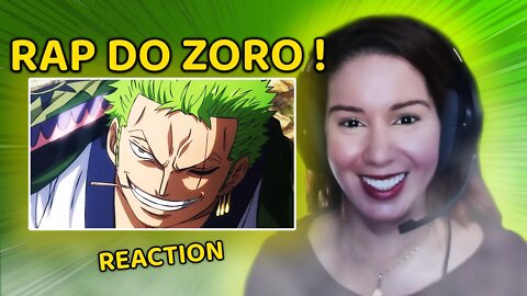 REACTION - Rap do Zoro (One Piece) - O MAIOR ESPADACHIM DO MUNDO | NERD HITS