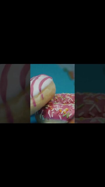 A Macro Shot of Doughnuts