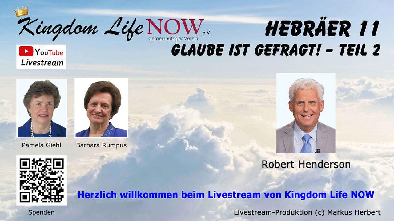 Hebräer 11: Glaube ist gefragt! – Teil 2 (Robert Henderson / Juni 2021)