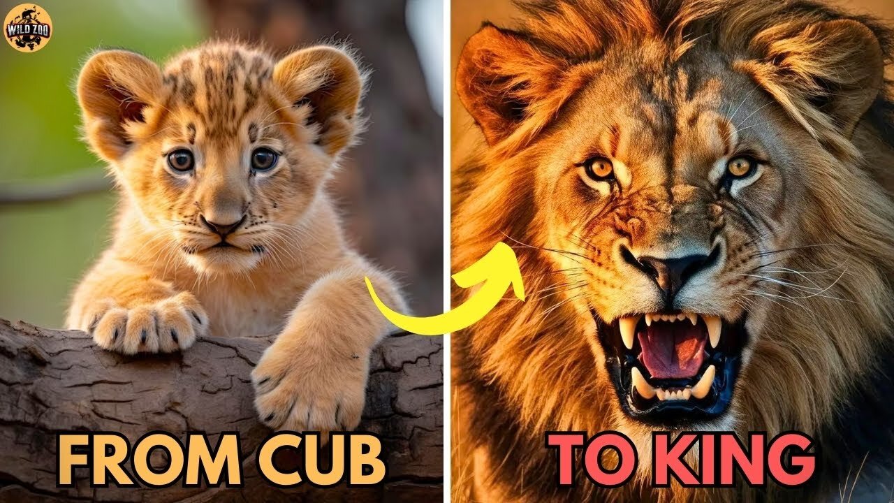 Incredible Journey of Lion Cubs: From Adorable to Powerful