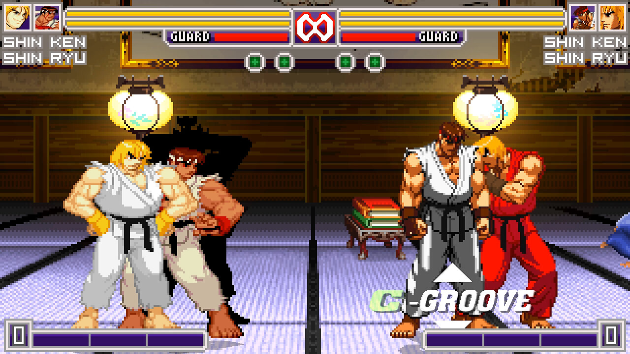 MUGEN - SFA Shin Ryu & SFA Shin Ken vs. CVS Shin Ryu & CVS Shin Ken - Download