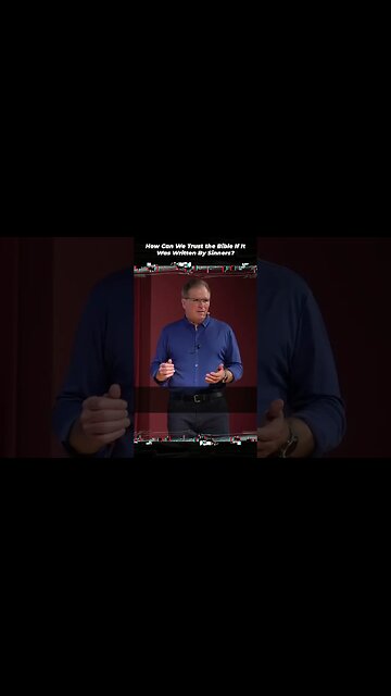 How Can We Trust the Bible If It Was Written By Sinners? #Shorts