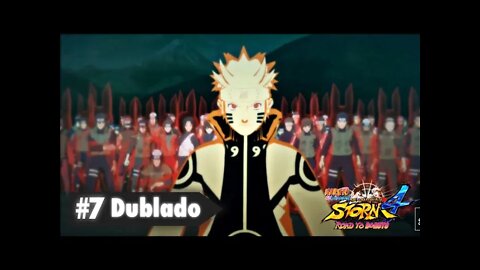 Naruto Ultimate Ninja Storm 4 - Vila da Folha VS 10 Caudas,Obito e Madara | História Dublado #8