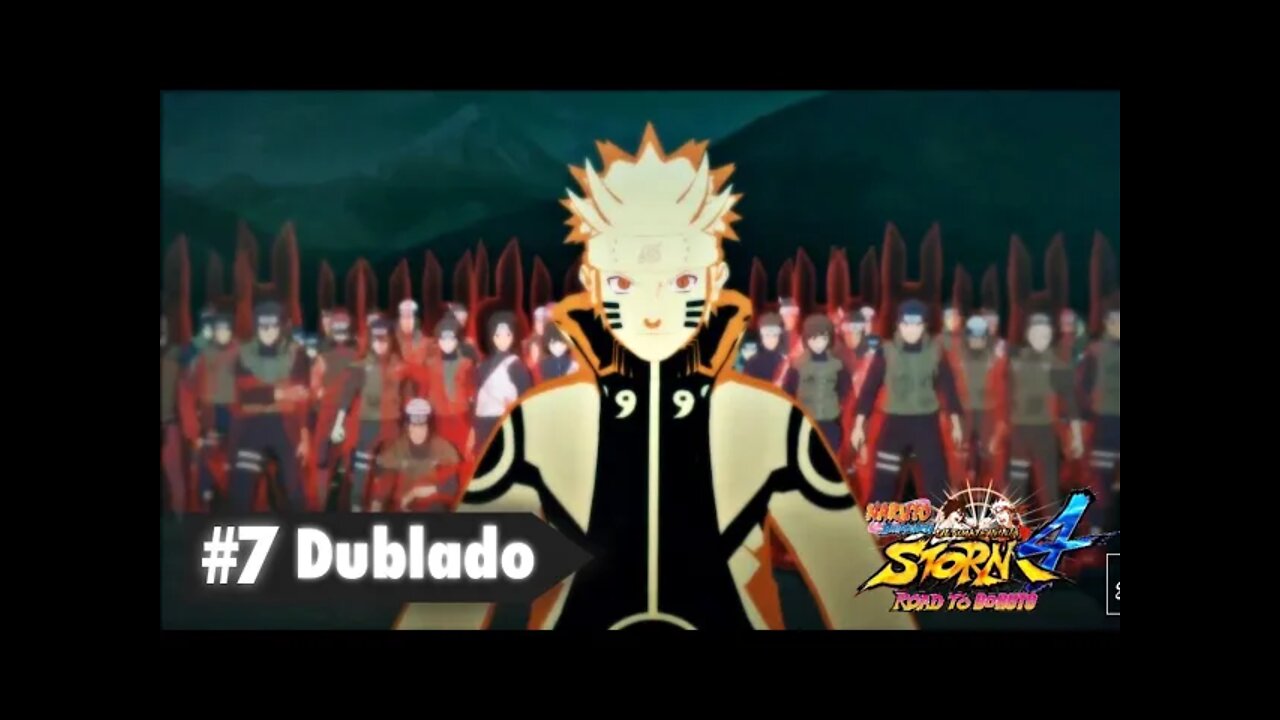 Naruto Ultimate Ninja Storm 4 - Vila da Folha VS 10 Caudas,Obito e Madara | História Dublado #8