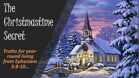 The Christmastime Secret, Pastor David Hansen