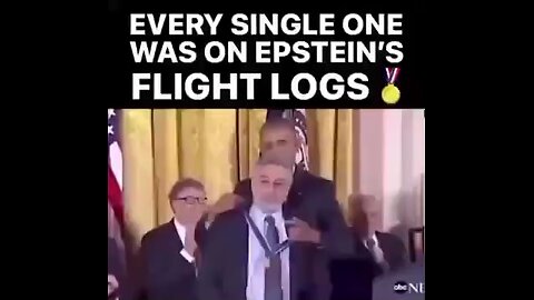 Just a few who was on Epstein flight log.