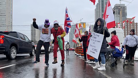 Mississauga FREEDOM DANCE Canadian way! Jan 7, 2024