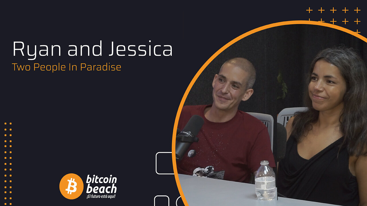 Ryan & Jessica - From Frozen Bank Accounts in Canada to @twopeopleinparadise . Because Bitcoin.