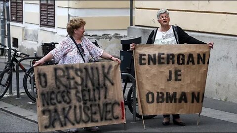 Prosvjedni performans Udruge za zaštitu okoliša Resnik