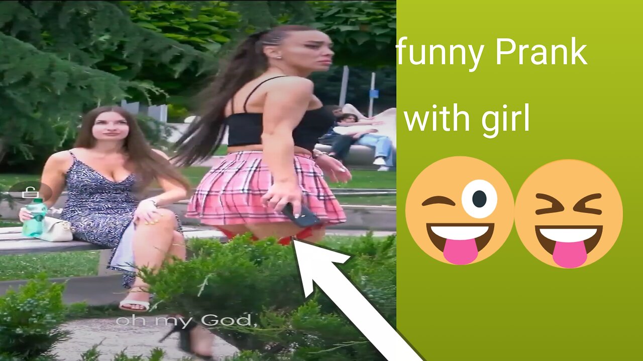 Funny prank with girl