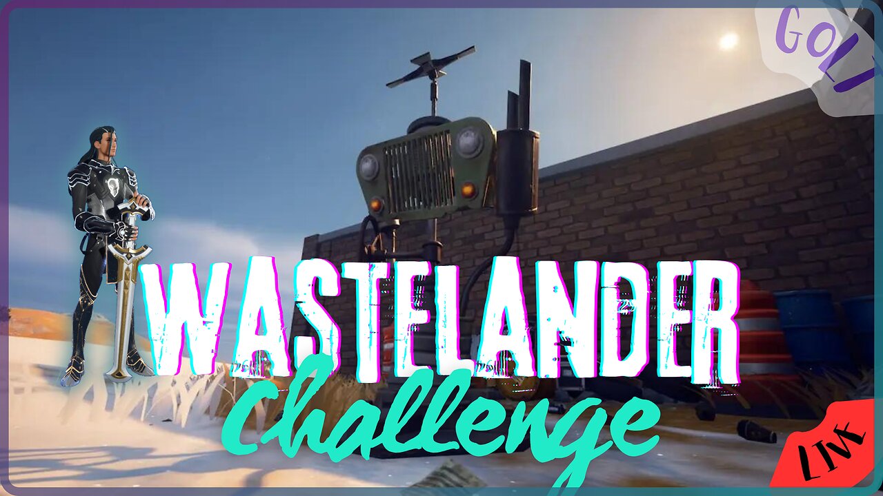 Wastelander Challenge Day 😬 I hope I don't get 'no-reload' | Fortnite | GOLT