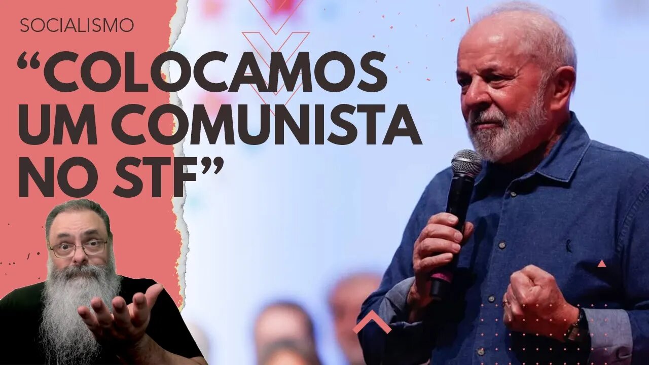 LULA COMEMORA mais um MINISTRO COMUNISTA do STF, e ainda TEM GENTE que acha que ele NÃO é COMUNISTA