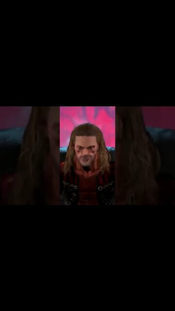 WWE 2k22 Edge Entrance #shorts