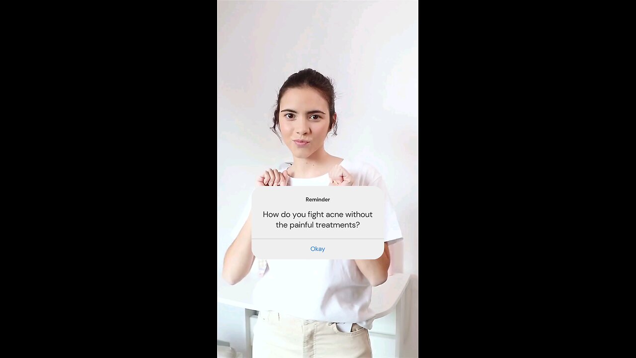 Clear skin with natural products.