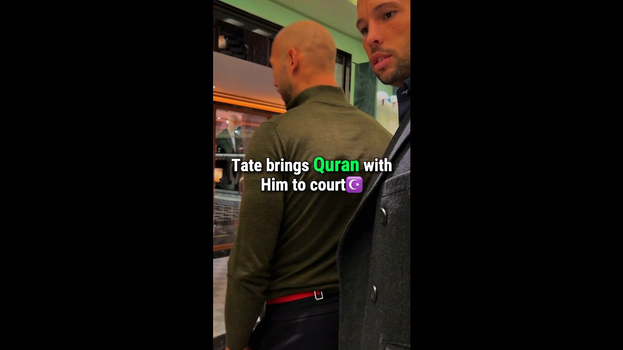 Tate took his Quran to court