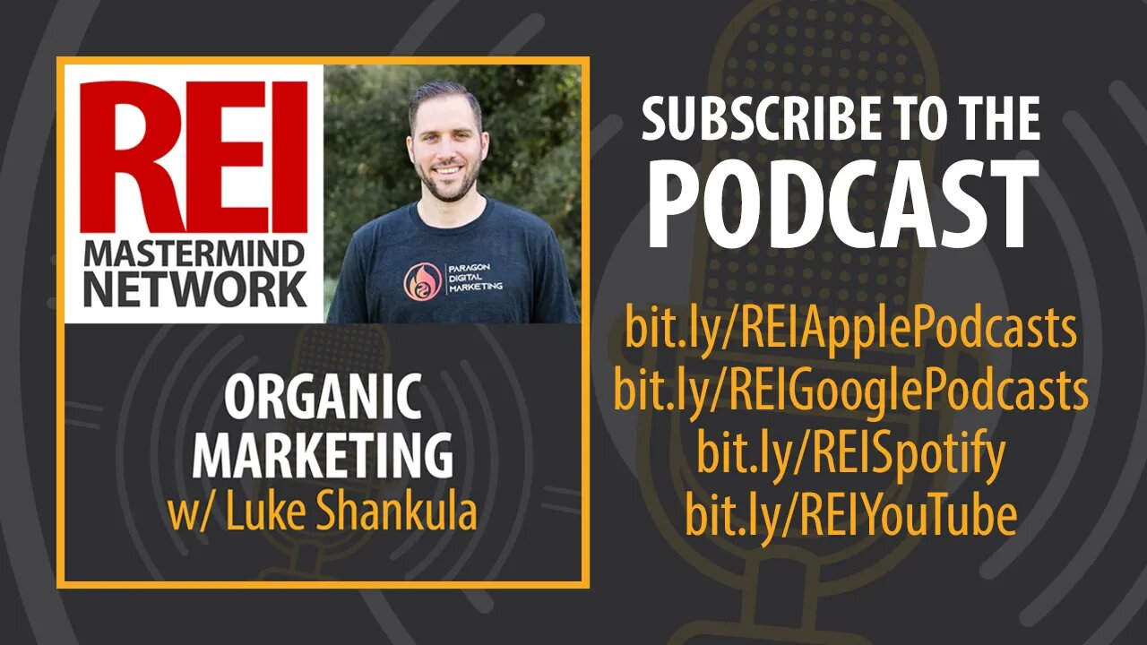 Organic Marketing with Luke Shankula