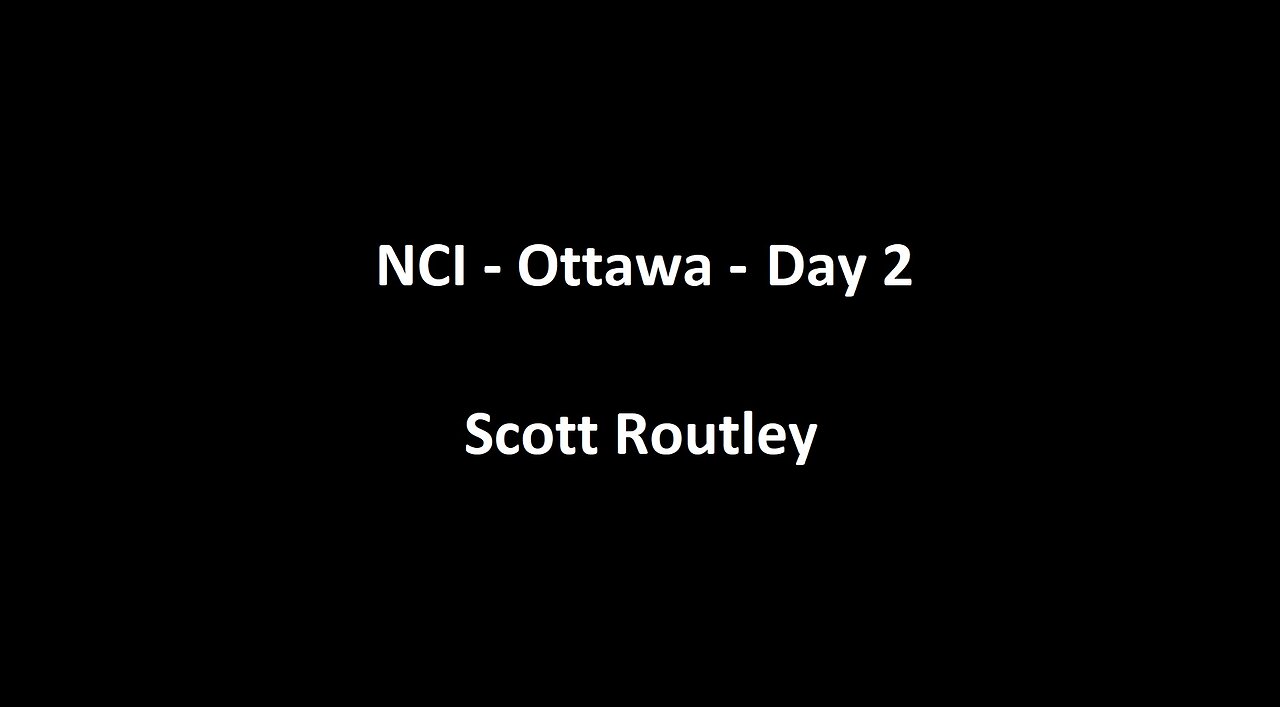 National Citizens Inquiry - Ottawa - Day 2 - Scott Routley Testimony