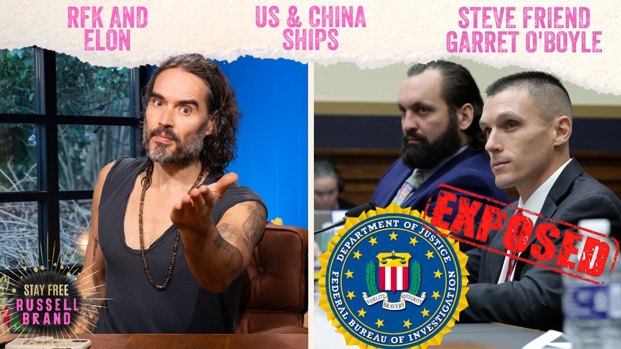 FBI Secrets EXPOSED | Whistleblower EXCLUSIVE Interview - #140 - Stay Free With Russell Brand