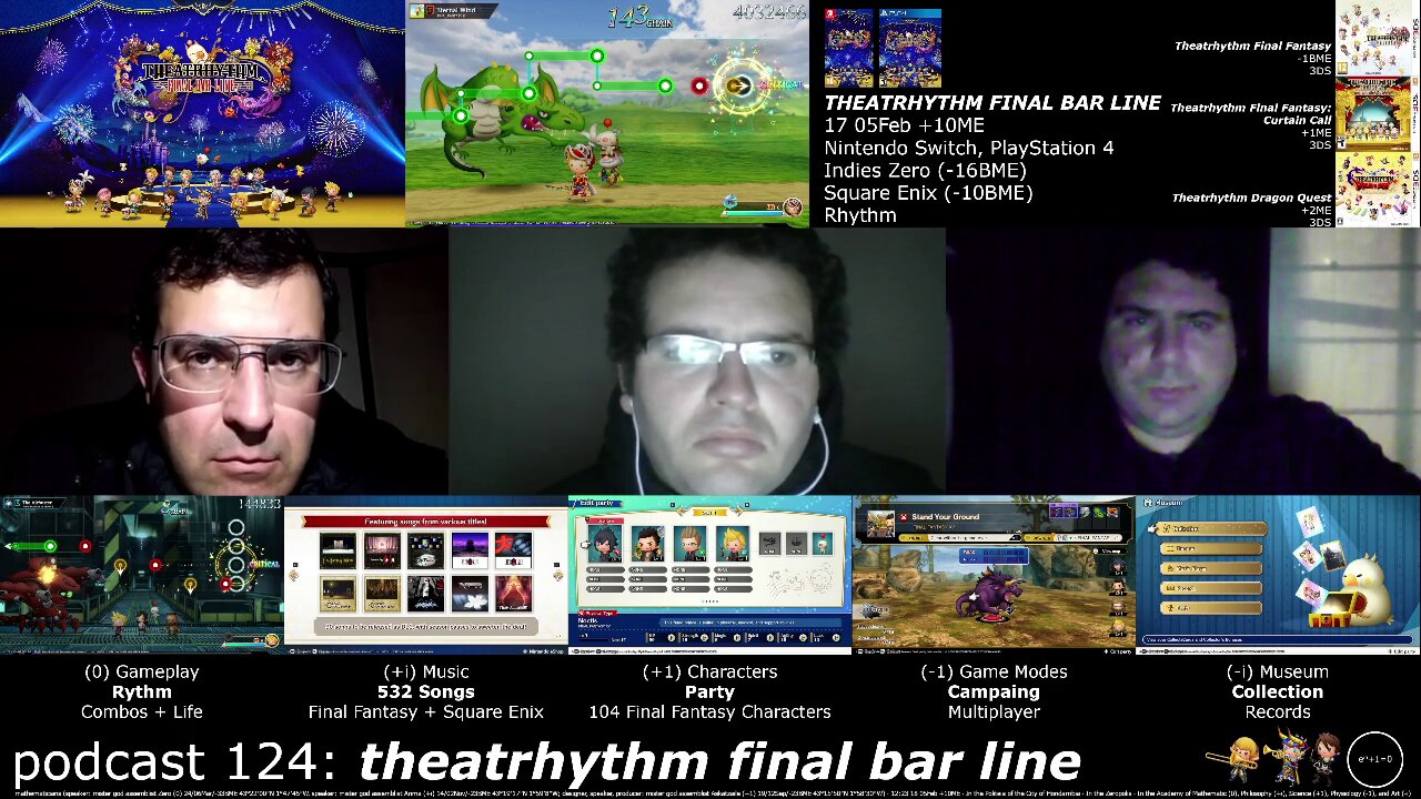 podcast 124: theatrhythm final bar line