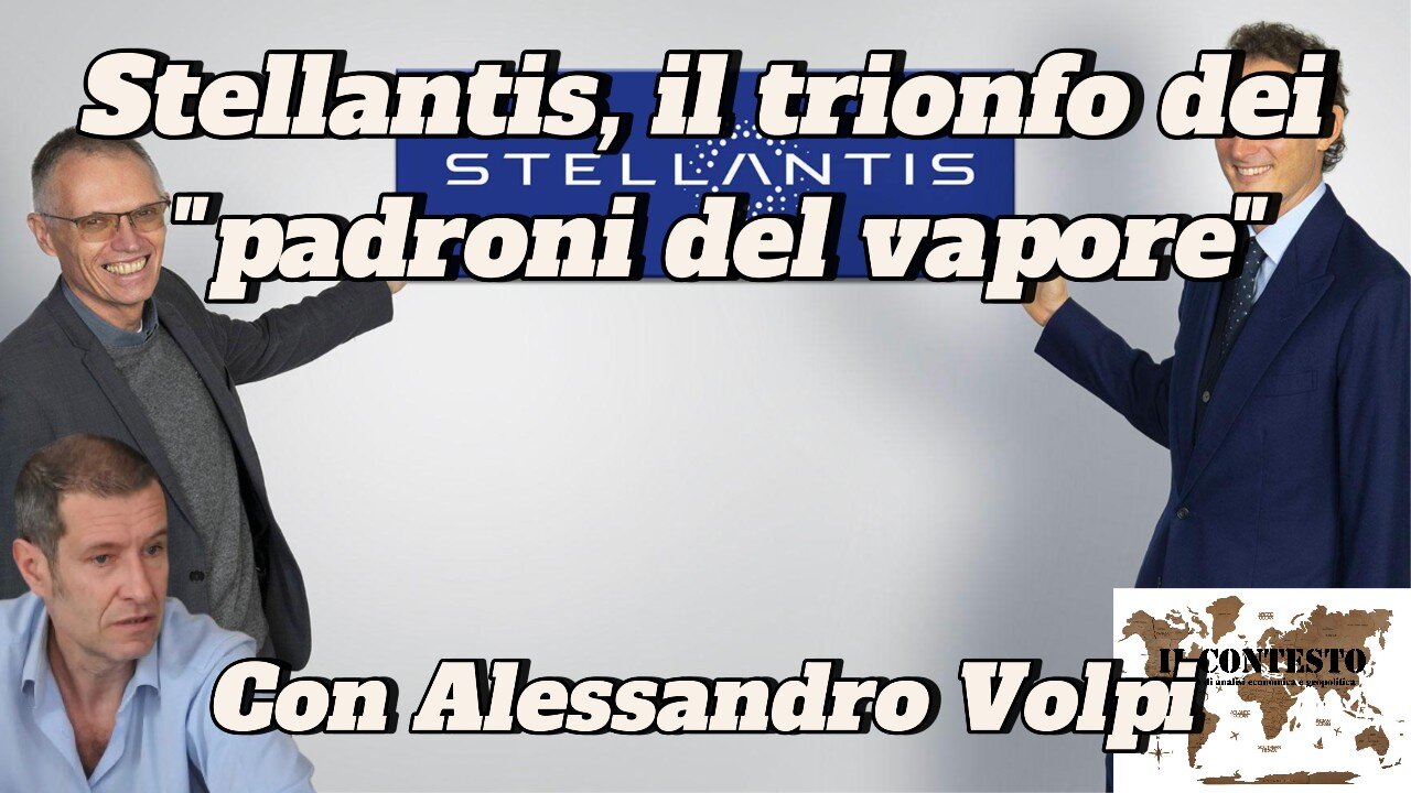 Stellantis, il trionfo dei “padroni del vapore” | Alessandro Volpi