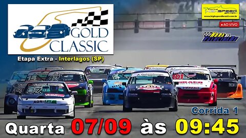 GOLD CLASSIC | Corrida 1 | Etapa Extra 2022 - Interlagos (SP) | Ao Vivo