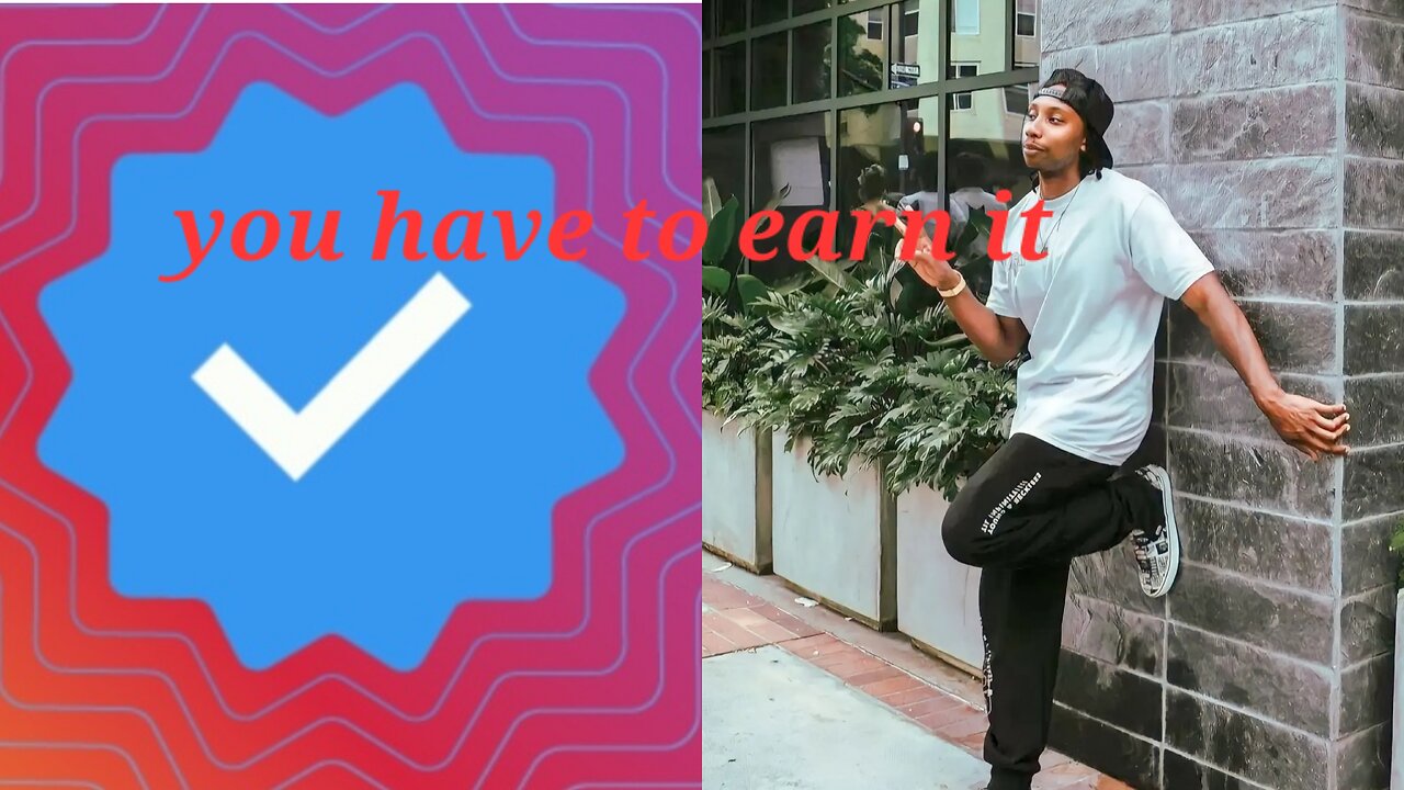 YOU HAVE TO EARN A BLUE CHECK NOT BUY IT