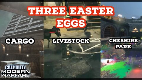 Call Of Duty Modern Warfare - Livestock/Cargo/Cheshire Park Easter Eggs