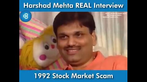 A real scam 😲 for 1992 harsad meheta in India