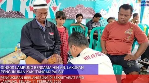 SOGO BERSAMA HIN AN PEDULI LAKUKAN PENGUKURAN KAKI TANGAN PALSU UNTUK 150 DIFABEL, RAYAKAN HUT KE-30