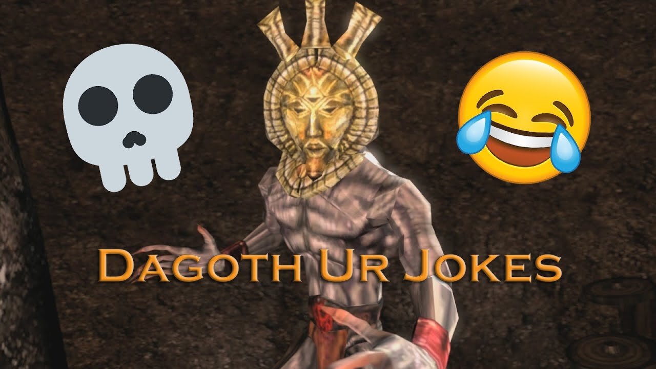 Dagoth Ur tells you some silly jokes