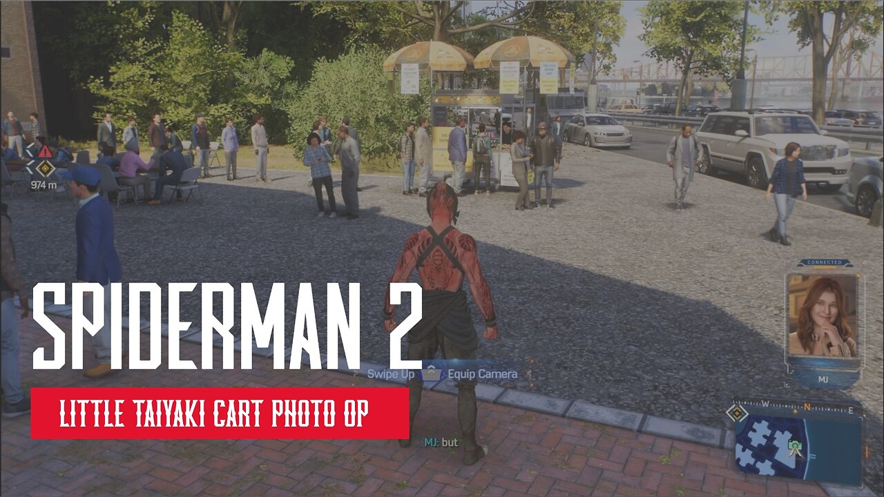 Spider Man 2 Little Taiyaki Cart Photo Op Side Mission