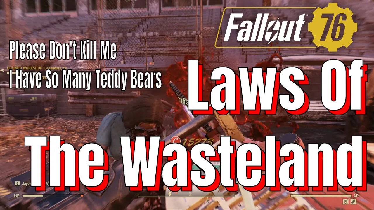 Fallout 76's Laws of The Wasteland