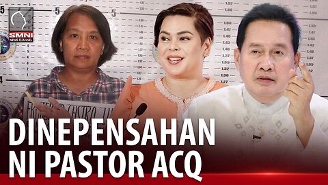 VP Duterte, dinepensahan ni Pastor ACQ kaugnay sa confidential funds ng DepEd at OVP