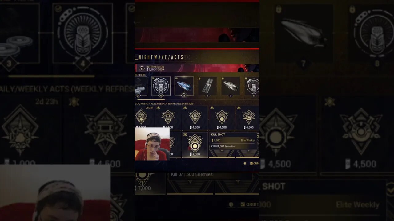 Warframe Nightwave Reactions