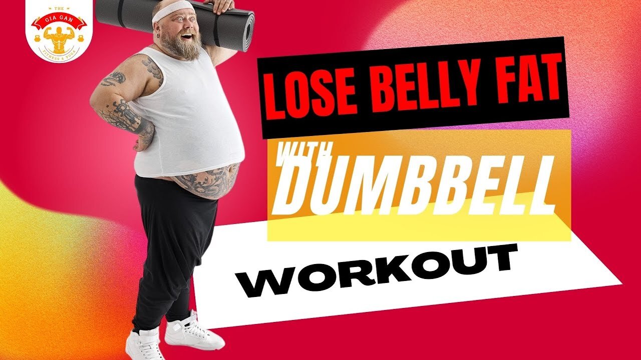 DUMBBELL WORKOUT - Lose Belly Fat Fast With DUMBBELL