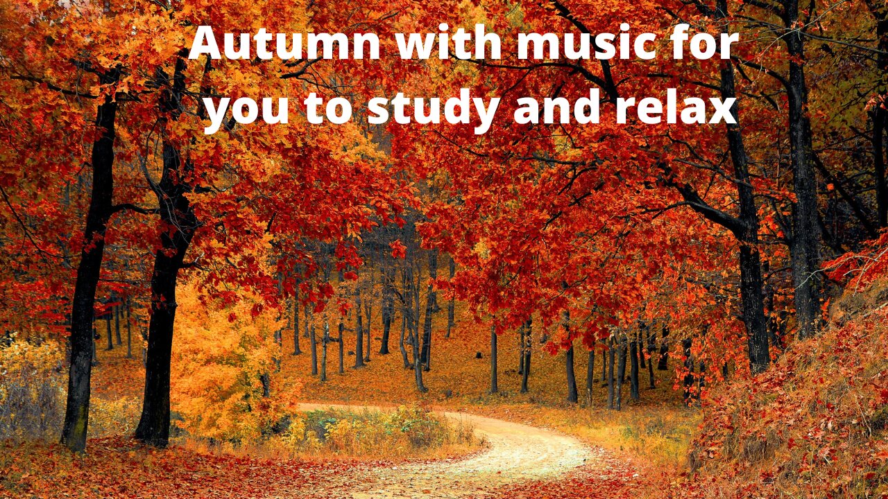 Autumn with music for you to study and relax