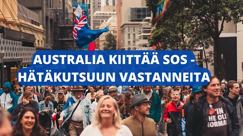 Australia kiittää SOS - hätäkutsuun vastanneita maita