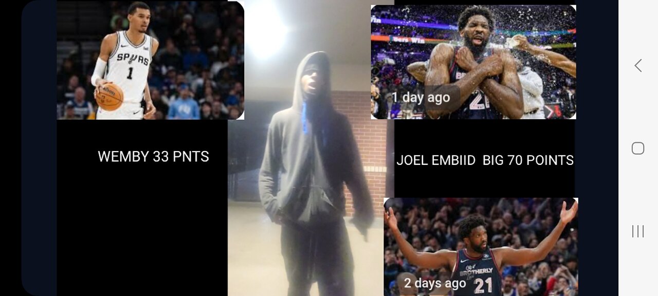 SPURS VS 76ERS JOEL EMBIID DROPPED A 70 BOMB ON SPURS WEMBY DID NICE πͺπΎπ΅