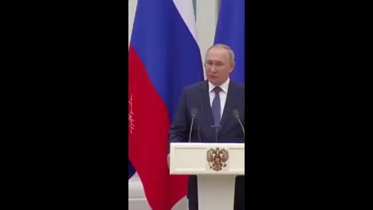 Putin explains his view of the crisis situation