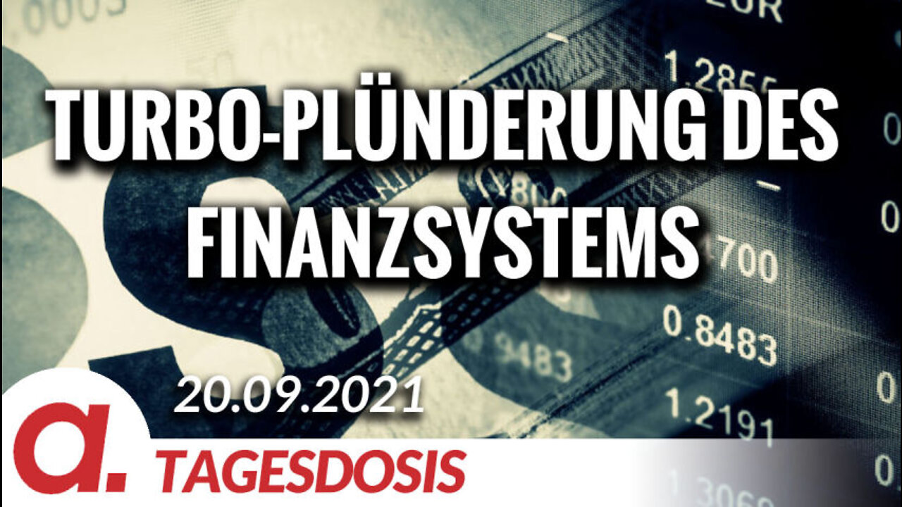 Die Turbo-Plünderung des Finanzsystems | Von Ernst Wolff