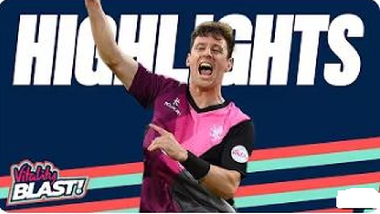 Henry Takes 4-24 In The Final | Somerset v Essex - Highlights | Vitality Blast 2023