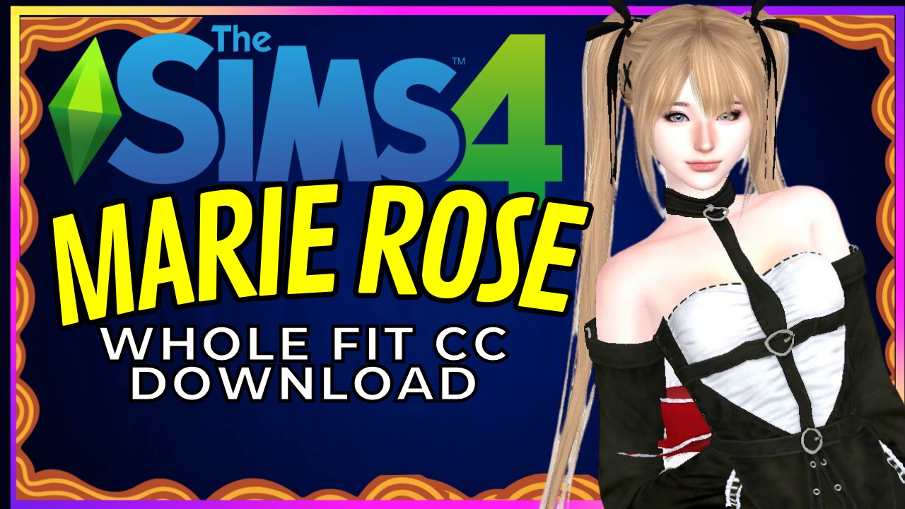 SIMS 4 CC DOWNLOAD DOA Marie Rose 🟡 Arabella Elric 🟡