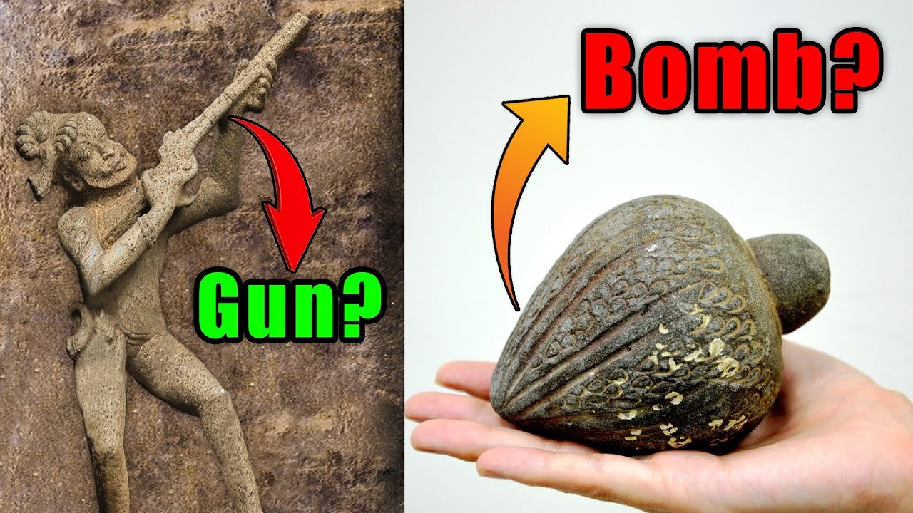 Did Indians Use GUNS & BOMBS 2000 Years Ago? Evidence of Advanced Ancient Weapons