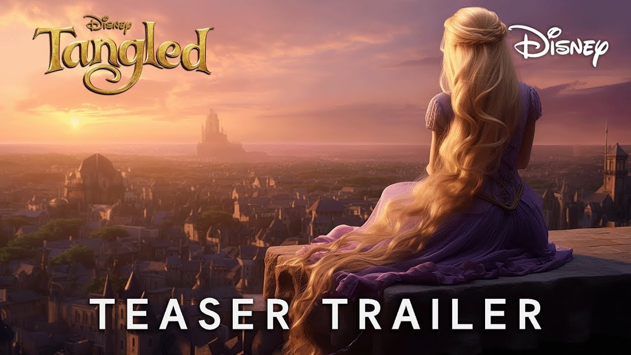 Tangled Live Action Trailer(2025) Disney & Florence Pugh(4K) rapunzel LATEST UPDATE & Release Date