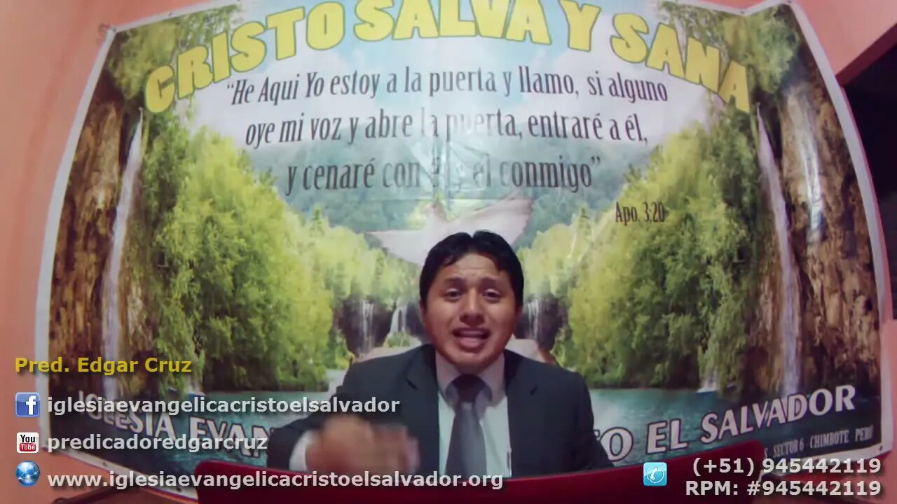 Somos la Sal de la Tierra y la Luz del Mundo - EDGAR CRUZ MINISTRIES