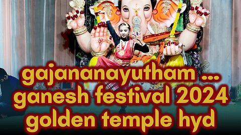 Gajananayutham ganeshwaram Bharatanatyam dance ganesh festival 2024 | Keosha | Arts & Bharatanatyam