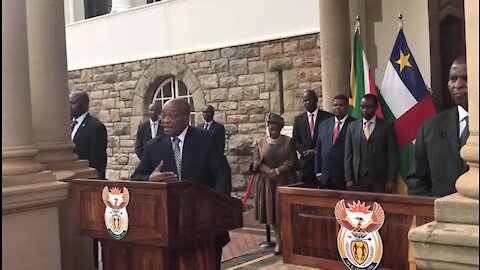 Central African Republic erecting monument in honour of slain SA soldiers (egV)