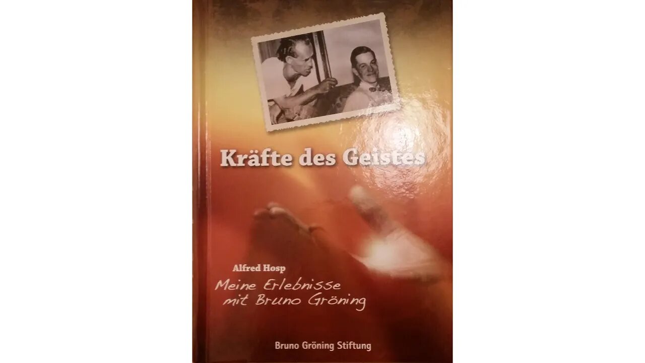 Buch über BRUNO GRÖNING von Alfred Hosp