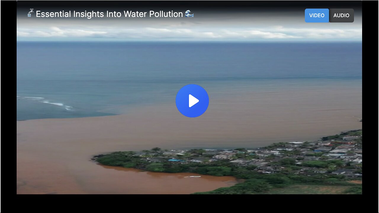 How pollution spreads and reaches America's beaches.