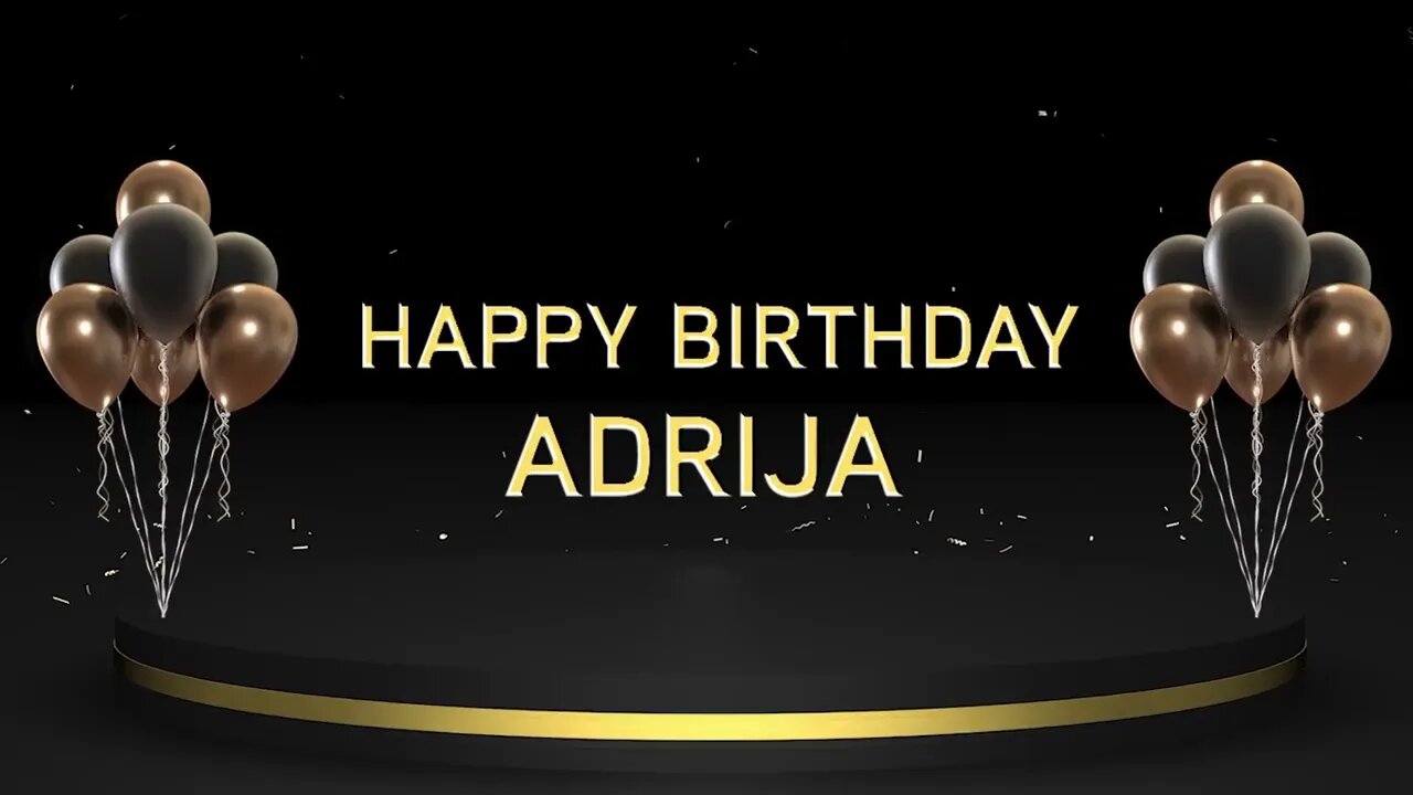 Wish you a very Happy Birthday Adrija